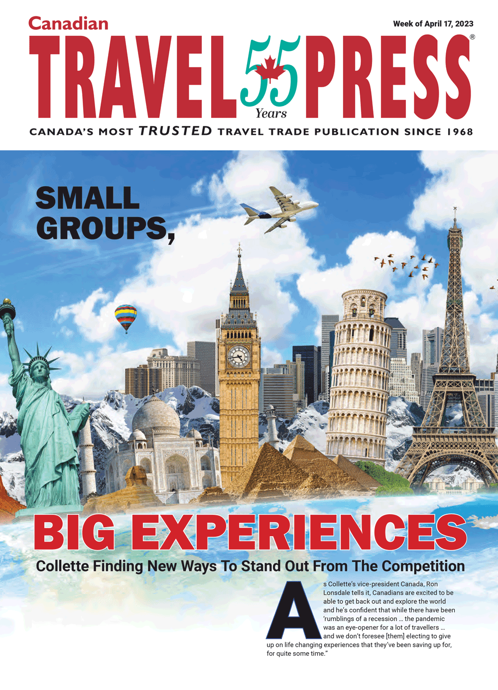 Small groups, Big Experiences