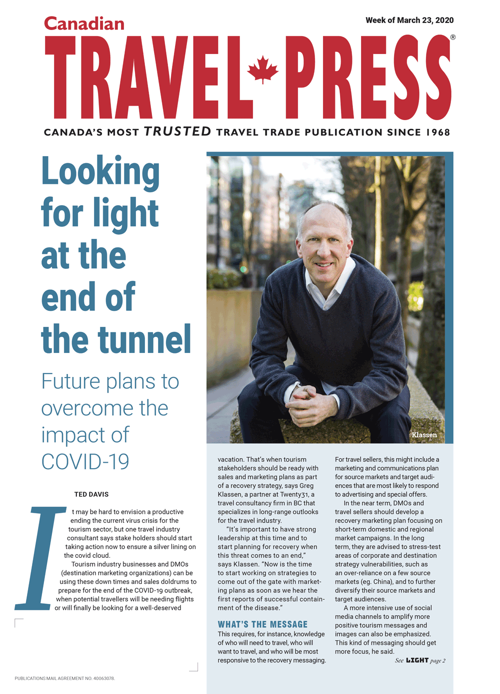 Looking for light at the end of the tunnel